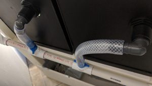overflow tubing connections