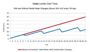 Controlling Nitrate Levels with Weekly 30% Water Changes