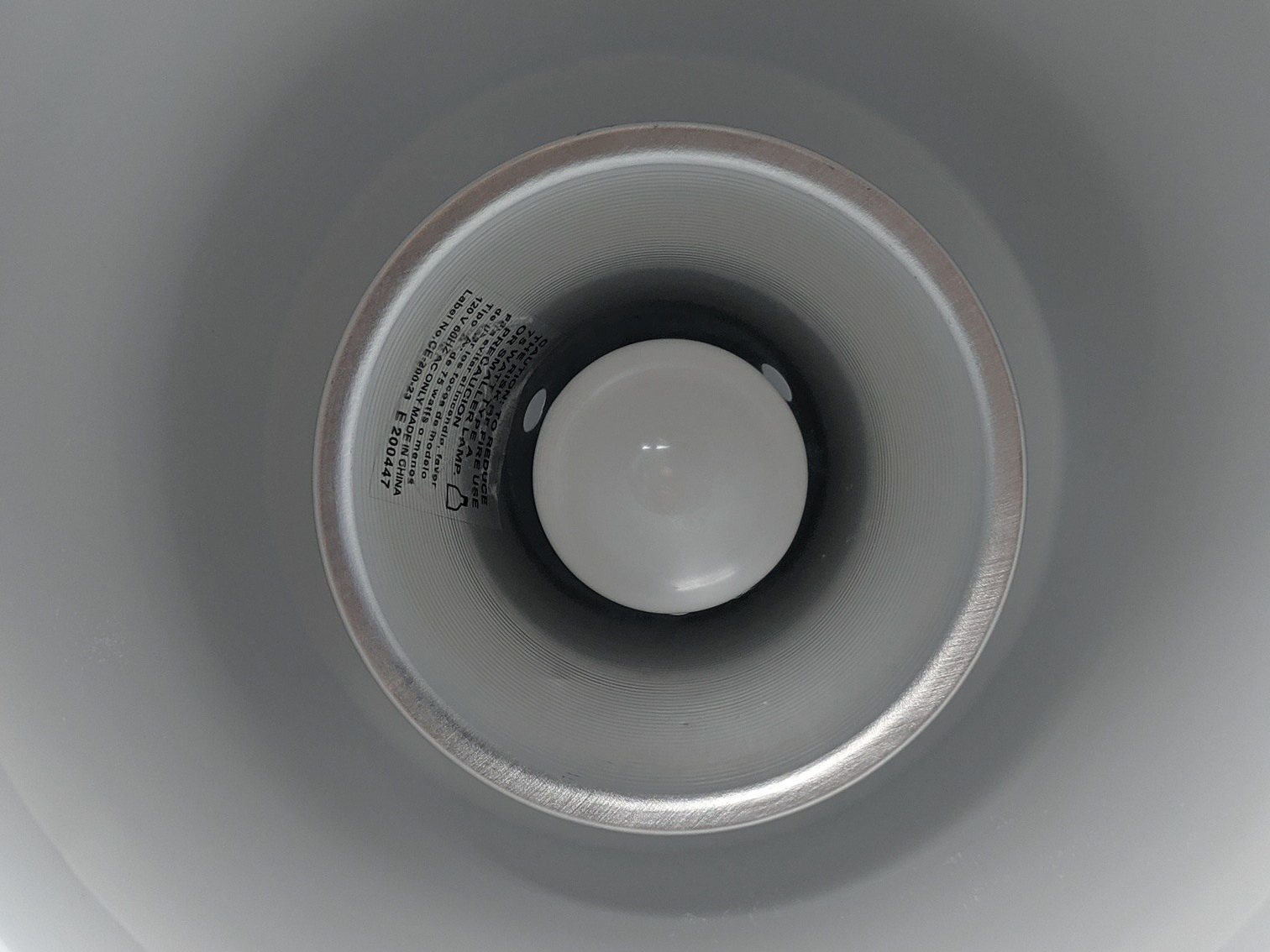 Inside of Bucket Light